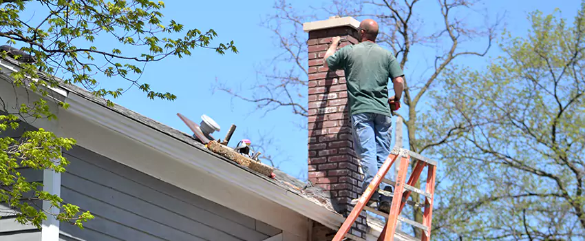 Vinyl and PVC Chimney Flashing Installation in East Hemet, CA